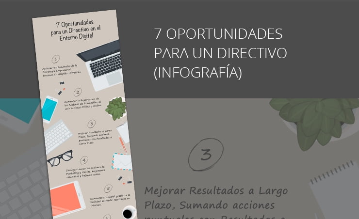 directivo y negocio digital,marketing digital para directivos,mejorar resultados de una página web,oportunidades del entorno digital,infografía para directivos digitales