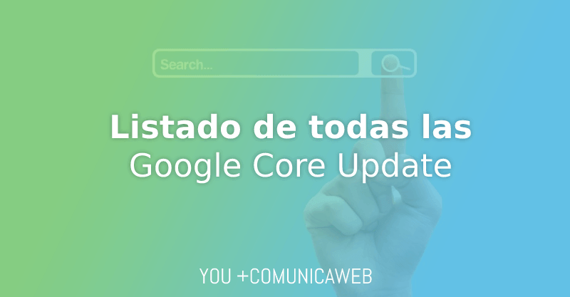 listado google core update